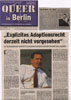 Gerhard Schr�der in Queer vom 03.09.2002